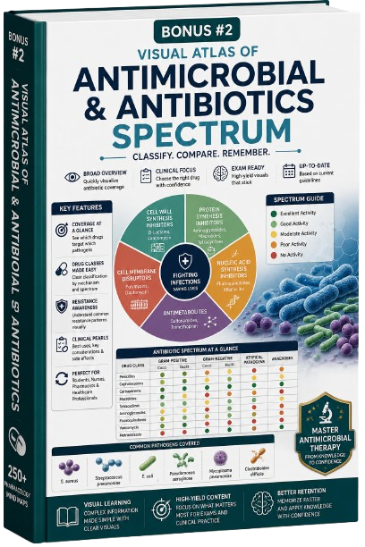 Bonus #2: Visual Atlas of Antimicrobial & Antibiotics Spectrum