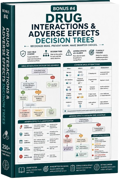 Bonus #4: Drug Interactions & Adverse Effects Decision Trees