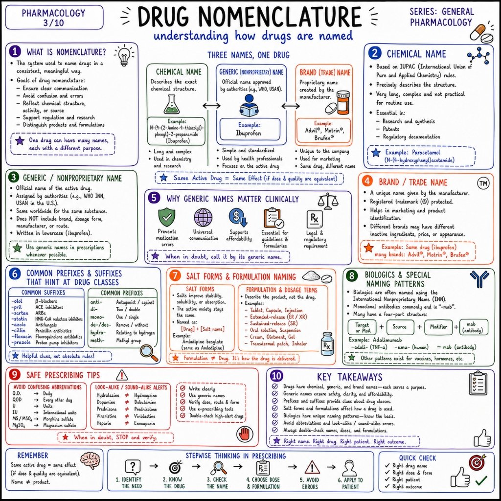 General Pharmacology: Introduction, Scope & Foundational Concepts