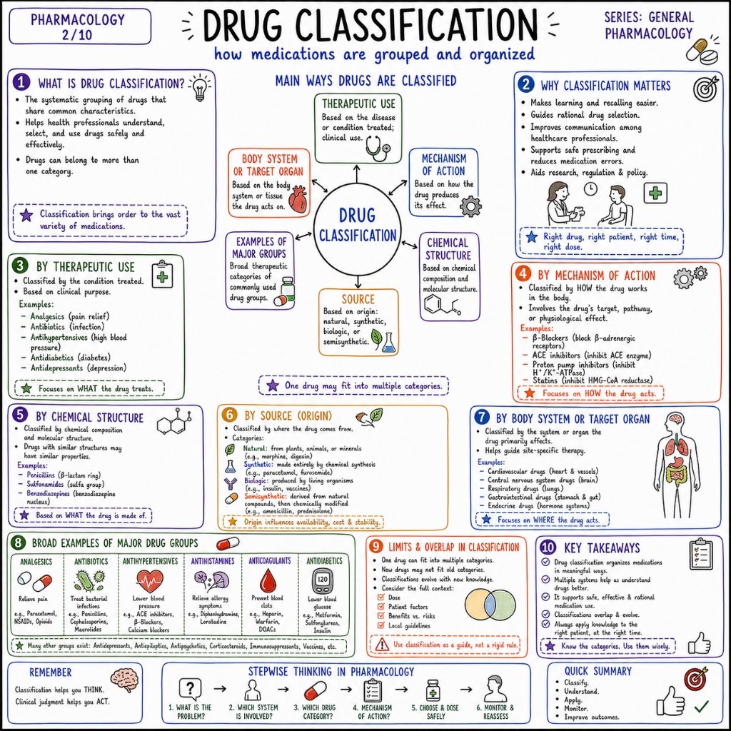 Drug Classification: How Medications Are Grouped & Organized