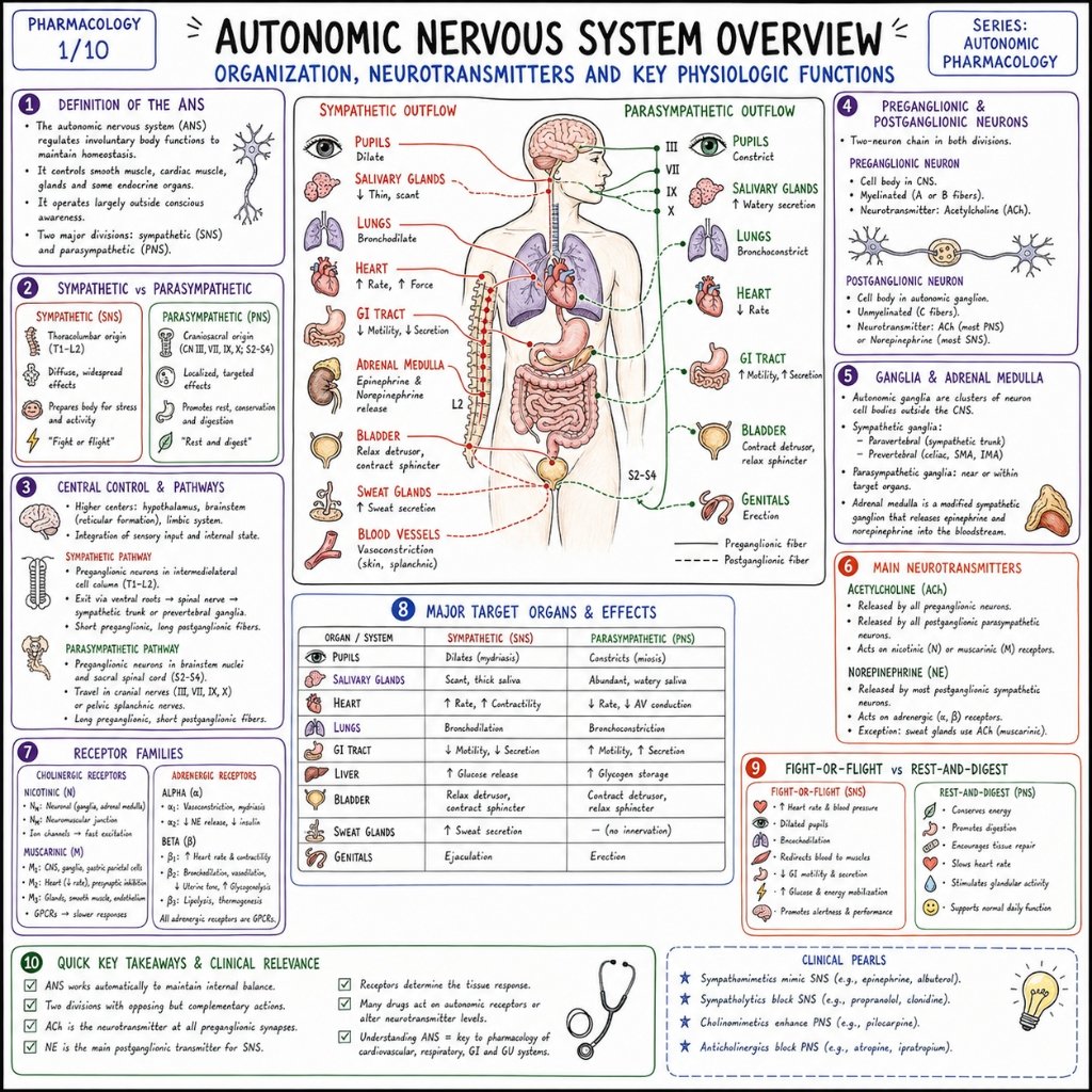 Cholinergic Receptors: Muscarinic and Nicotinic Receptor Families