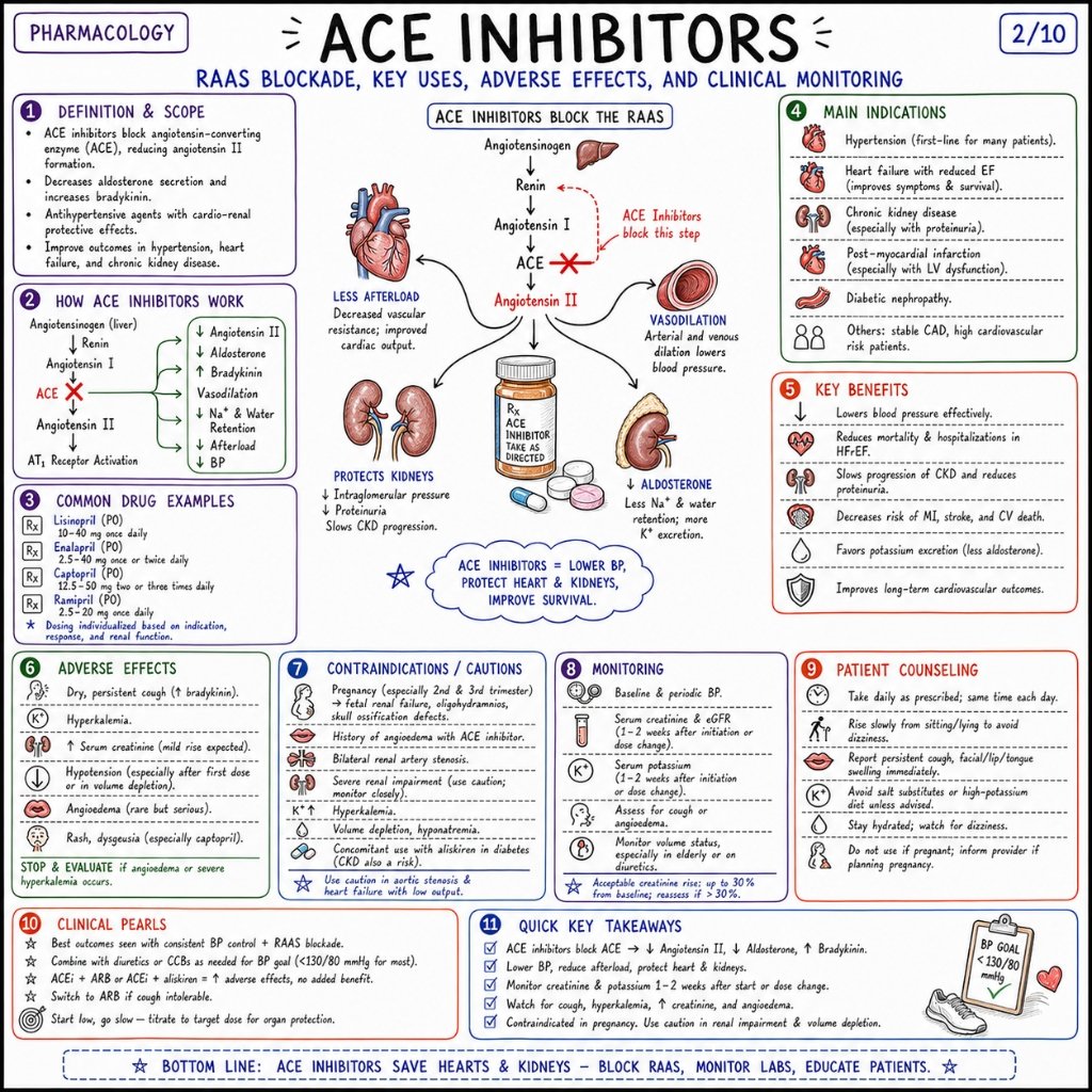 Antihypertensive Drugs: Major Classes, Mechanisms, Indications & Clinical Use